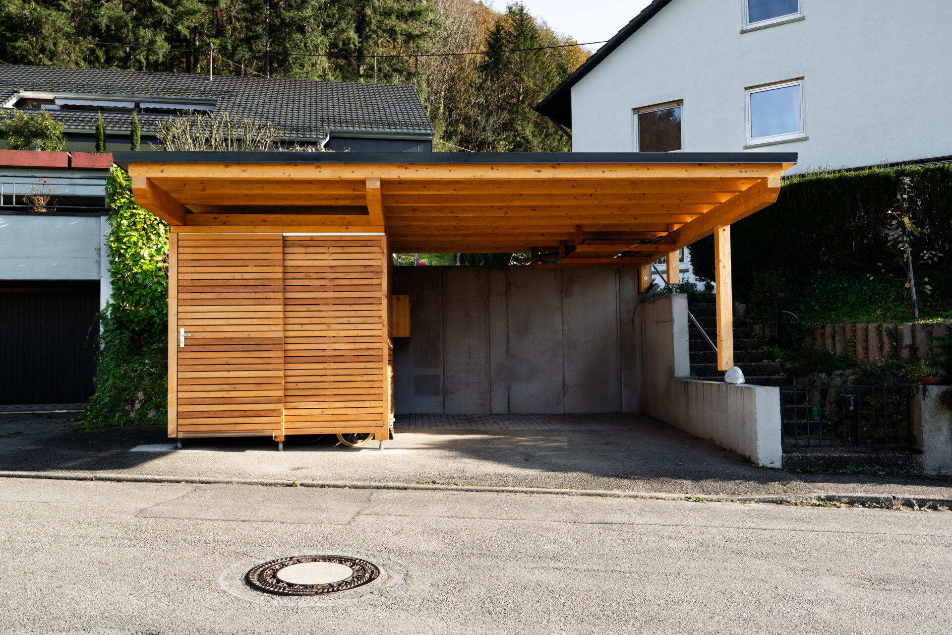 Carport-frontal